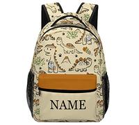 dfjdhegj Custom Orange Tie Dye Backpack Personalized Name Text Backpack Daypacks Customized BookBags School Bag for Student Boys Girls