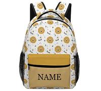 dfjdhegj Custom Orange Tie Dye Backpack Personalized Name Text Backpack Daypacks Customized BookBags School Bag for Student Boys Girls