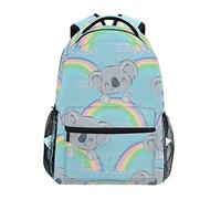dfjdhegj Cute Koala Bookbag for Boys Girls, School Backpack Elemantary School Casual Travel Bag Computer Laptop Daypack One Size