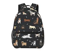 dfjdhegj Cute Puppy Dogs Animal Backpack School Bag For Students Teens Men Women Laptop Backpacks Travel Daypack Bag Multiple Pockets