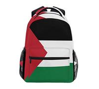 dfjdhegj DERLONKAJE Palestine Flag Backpacks School Book Bag Travel Hiking Camping Daypack