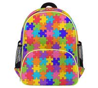 dfjdhegj Dogs Backpack for Kids, Cute Dogs Pink Lightweight Waterproof Toddler Backpacks for Boys Girls, Perfect for Preschool Nursery Kindergarten Chest Strap for School Travel Sports