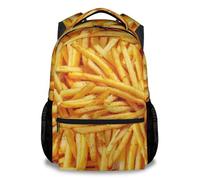 dfjdhegj Girls School Backpack for Kids, 17 Inch Cute Pizza Backpacks Adjustable Straps, Red Large Food Bookbag for Travel