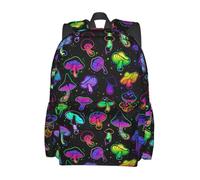 dfjdhegj Gothic Mushroom Backpack Bookbag Laptop Backpacks Multipurpose Daypack for Boys Girls School Men Women Travel Hiking