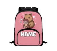 dfjdhegj Green Axolotl Backpack for School Girls Cute Formulas School Bag Padded Straps 12 Inch School Backpacks for Toddler Girl Ideal for Daily Travel