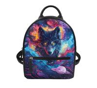 dfjdhegj Green Axolotl Backpack for Women Teenager Purse Small Leather Backpacks Lightweight Shoulder Bag Daypack for Travel Party Favor Beach Sackpack Daypack