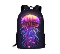 dfjdhegj Green Kids Animal Wolf Backpack for Boys Girls Lightweight Comfy Padded Elementary School Backpack 17 Inch Novelty Student Child Personalized Bookbag