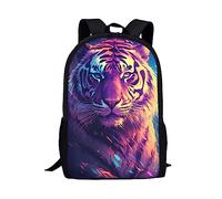 dfjdhegj Green Kids Animal Wolf Backpack for Boys Girls Lightweight Comfy Padded Elementary School Backpack 17 Inch Novelty Student Child Personalized Bookbag