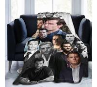 dfjdhegj He-nry Cavill Blanket Soft and Comfortable Warm Fleece Throw Blankets Carpet Rug Decoration Gift for Decor room dormitory Picnic Yoga Sofa Camping Travel All Season447