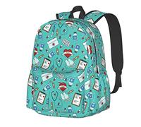 dfjdhegj Kids Backpack 17 inches Cute Ducks Pattern Casual Daypack Lightweight Kids School Backpack Campus Bag for Boys Girls Back to School