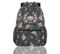 dfjdhegj Koala Backpack for School, Koala Branch Flower Laptop Backpack Water Resistant Bookbag Computer Bag Travel Hiking Camping Rucksack Daypack Shoulder Bag for Teenager Boys Girls Kids