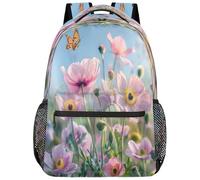 dfjdhegj Koala Backpack for School, Koala Branch Flower Laptop Backpack Water Resistant Bookbag Computer Bag Travel Hiking Camping Rucksack Daypack Shoulder Bag for Teenager Boys Girls Kids