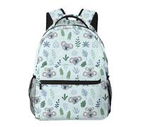 dfjdhegj Koala Cartoon Cute Backpack For School Laptop Bags Bookbag Big Casual Daypack For Student Girls Boys Kids Teens Travel Sports Work