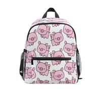 dfjdhegj Leopard Print Cheetah Pink Backpack for Toddlers, Kid's Backpack School Bag for Boys Girls Kindergarten Preschool Bag One Size