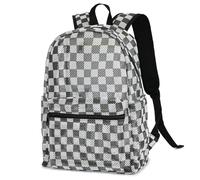 dfjdhegj Marble Butterfly Mesh Backpack for Women Girls, Semi-Transparent School Bag Bookbag See Through Beach Bags for Kids Adults (Purple)