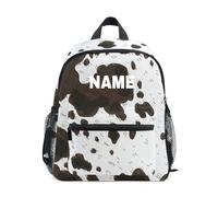 dfjdhegj Personalized Autism Awareness Colorful Puzzle Kids Backpack for Boys Girls Toddler Backpack Chest Strap Name Tag Preschool Backpack 3-8 Years Old