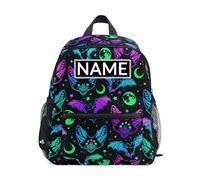 dfjdhegj Personalized Autism Awareness Colorful Puzzle Kids Backpack for Boys Girls Toddler Backpack Chest Strap Name Tag Preschool Backpack 3-8 Years Old