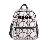 dfjdhegj Personalized Autism Awareness Colorful Puzzle Kids Backpack for Boys Girls Toddler Backpack Chest Strap Name Tag Preschool Backpack 3-8 Years Old