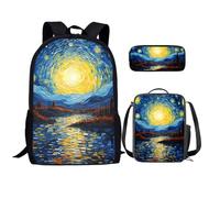 dfjdhegj Sloth Backpack Set for Boys 6-8 Lightweight Bookbag for Middle School Students Teens Shoulder Bag Adjustable Strap for Primary Elementary Middle School/Outdoor/Travel/Sports