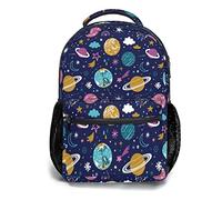 dfjdhegj System Planets Backpack Galaxy Space Bookbag Laptop Bag Casual Hiking Travel Daypack Adjustable Strap Schoolbag for Boys Girls Teen