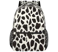 dfjdhegj Whale Backpack for School, Sea Animal Killer Whale Laptop Backpack Water Resistant Bookbag Computer Bag Travel Hiking Camping Rucksack Daypack Shoulder Bag for Teenager Boys Girls Kids