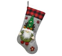 DFJOENVLDKHFE Festive Christmas Stockings For Family Joy Heartwarming Holiday Decorations Xmas Traditions Cozy Stocking Stuffers Seasonal(Green 3pcs)