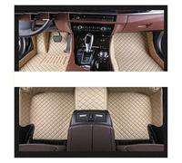 DFJOSF Car Mats For A6 Saloon Sedan 2005 2006 2007 2008 2009 2010-2019 2020 2023 Auto Carpets Foot Coche Accessorie S Custom Car Floor Mats Non Slip Carpet(Beige)