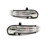DFJOSF Car Turn Signal Light For Mercedes For Benz C-Class W203 C230 C240 C280 C320 C350 2001-2007 Car LED Mirror Turn Signal Indicator Side Lamp LED Dynamic Side Indicator(Left and Right)