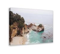 DFJyjFGJJ Big Sur, California Nature, Digital File,Boho Beach Living Bedroom Landscape Canvas Wall Art Posters And Prints Room Aesthetic Bedroom Office Decor 20x30inch(50x75cm)