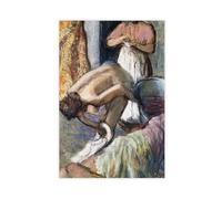 DFJyjFGJJ Edgar Degas,Breakfast after The Bath,Vintage Art,canvas Wall Canvas Poster Bedroom Sports Landscape Office Room Decor Gift 16x24inch(40x60cm)