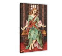 DFJyjFGJJ Evelyn De Morgan,The Soul,u0027s Prison House Wall Decoration Poster Family Bar Restaurant Garage Cafe Art Sign Gift 20" L X 30" W