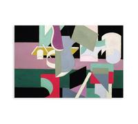 DFJyjFGJJ Patrick Henry Bruce,Still Life, Abstract Wall Decoration Poster Family Bar Restaurant Garage Cafe Art Sign Gift 12x18inch(30x45cm)