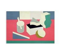 DFJyjFGJJ Patrick Henry Bruce,Still Life, By Patrick Henry Bruce,Wall Art Abstract Canvas Poster Wall Art Bedroom Decor Office Room Kitchen Gift 12" L X 18" W