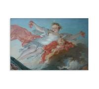 DFJyjFGJJ The Goddess Aurora Triumphing over Night by Jean Honore Fragonard The Rococo Period Canvas Wall Art Print Poster For Home School Office Decor 24x36inch(60x90cm)