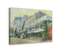 DFJyjFGJJ Vincent Van Gogh - Restaurant De La Sirene at Asnieres Poster Print for Teen Boys Room Wall Art Canvas Painting 12x18inch(30x45cm)