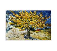 DFJyjFGJJ Vincent Van Gogh The Mulberry Tree Canvas Poster Bedroom Sports Landscape Office Room Decor Gift 24x36inch(60x90cm)