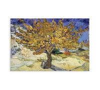 DFJyjFGJJ Vincent Van Gogh - The Mulberry Tree Canvas Wall Art Print Poster For Home School Office Decor 24x36inch(60x90cm)