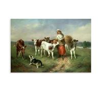 DFJyjFGJJ Walter Hunt,Disturber of The Peace Canvas Poster Wall Art Bedroom Decor Office Room Kitchen Gift 20" L X 30" W