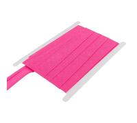 DFL 100% Cotton Bias Binding Tape - 5 Metre Length | Pre-Folded Fabric Tape for Sewing, Bunting, Aprons & Craft Project (Cerise,1 Inch/25mm Wide)