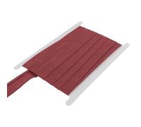 DFL 100% Cotton Bias Binding Tape - 5 Metre Length | Pre-Folded Fabric Tape for Sewing, Bunting, Aprons & Craft Project (Maroon,1 Inch/25mm Wide)
