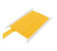 DFL 100% Cotton Bias Binding Tape - 5 Metre Length | Pre-Folded Fabric Tape for Sewing, Bunting, Aprons & Craft Project (Mustard,1 Inch/25mm Wide)