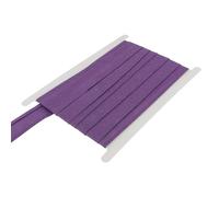 DFL 100% Cotton Bias Binding Tape - 5 Metre Length | Pre-Folded Fabric Tape for Sewing, Bunting, Aprons & Craft Project (Purple,1 Inch/25mm Wide)