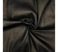 DFL 50m Natural Muslin Cheesecloth - 100% Cotton, 51" Wide 55GSM for Sieving, Cleaning, Dusting, Dyeing, Draping, Costume and Garment Sewing (Black,5 Metre)