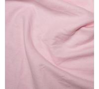 DFL Brushed Winceyette Fabric - 100% Cotton Flannel Material - Winter Fabric for Pyjamas, Bedding, Baby Blankets and Crafts - 140cm Wide - Available in Multiple Colours(Pale Pink, Fat Quarter)