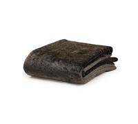 DFL Carnival Velvet Fabric - Textured Crushed Velvet Material for Upholstery & Craft - Soft Multi-Tonal Finish Fabric for a Curtain Making - 19 Contemporary Colours (Espresso,5 Metre)