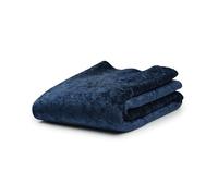 DFL Carnival Velvet Fabric - Textured Crushed Velvet Material for Upholstery & Craft - Soft Multi-Tonal Finish Fabric for a Curtain Making - 19 Contemporary Colours (Midnight,3 Metre)