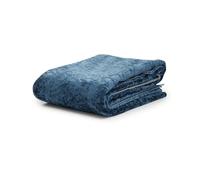 DFL Carnival Velvet Fabric - Textured Crushed Velvet Material for Upholstery & Craft - Soft Multi-Tonal Finish Fabric for a Curtain Making - 19 Contemporary Colours (Pacific,3 Metre)