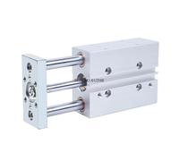 DFM-16 P-A-GF P-A-KF 3 Axis with Guide Bar Guided Pneumatic Air Cylinder DFM DFM-16-20-P-A-GF DFM-16-25-P-A-GF(DFM-16-80)