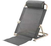 Dfmkll Back Rest Lumbar Support Breathable Bed Backrest with Headrest,Folding Back Rest Support Adjustable Sit-up Backrest Folding Chair Neck Lumbar Back Support