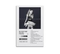 DFMY Ariana Grande Music Album Poster Personal PhotoPoster Wall Art Canvas Aesthetic Music And Movie Decoration Living Room Bedroom 16x24inch(40x60cm) Unframe-style